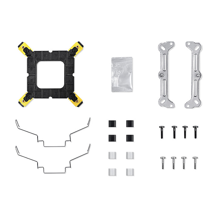 FtohĂ«s pĂ«r Procesor Jonsbo CR-1000 EVO RGB / 120mm PWM Fan / 4Ă Heatpipe / RGB / AM4/AM5 / LGA1150/1151/1155/1156/1200/1700/1851 â BardhĂ« - 10