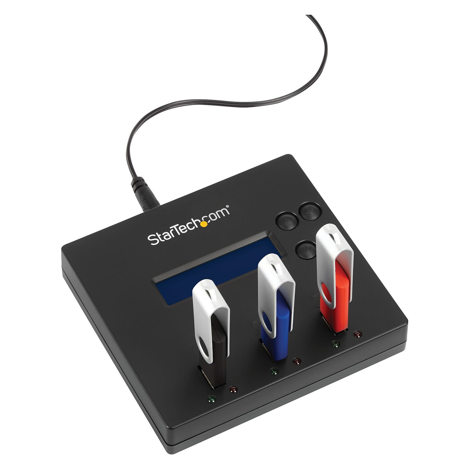 Duplikator USB StarTech.com USBDUP12 / 1:2 / USB 2.0 / 3x USB Type-A - Zezë - 4