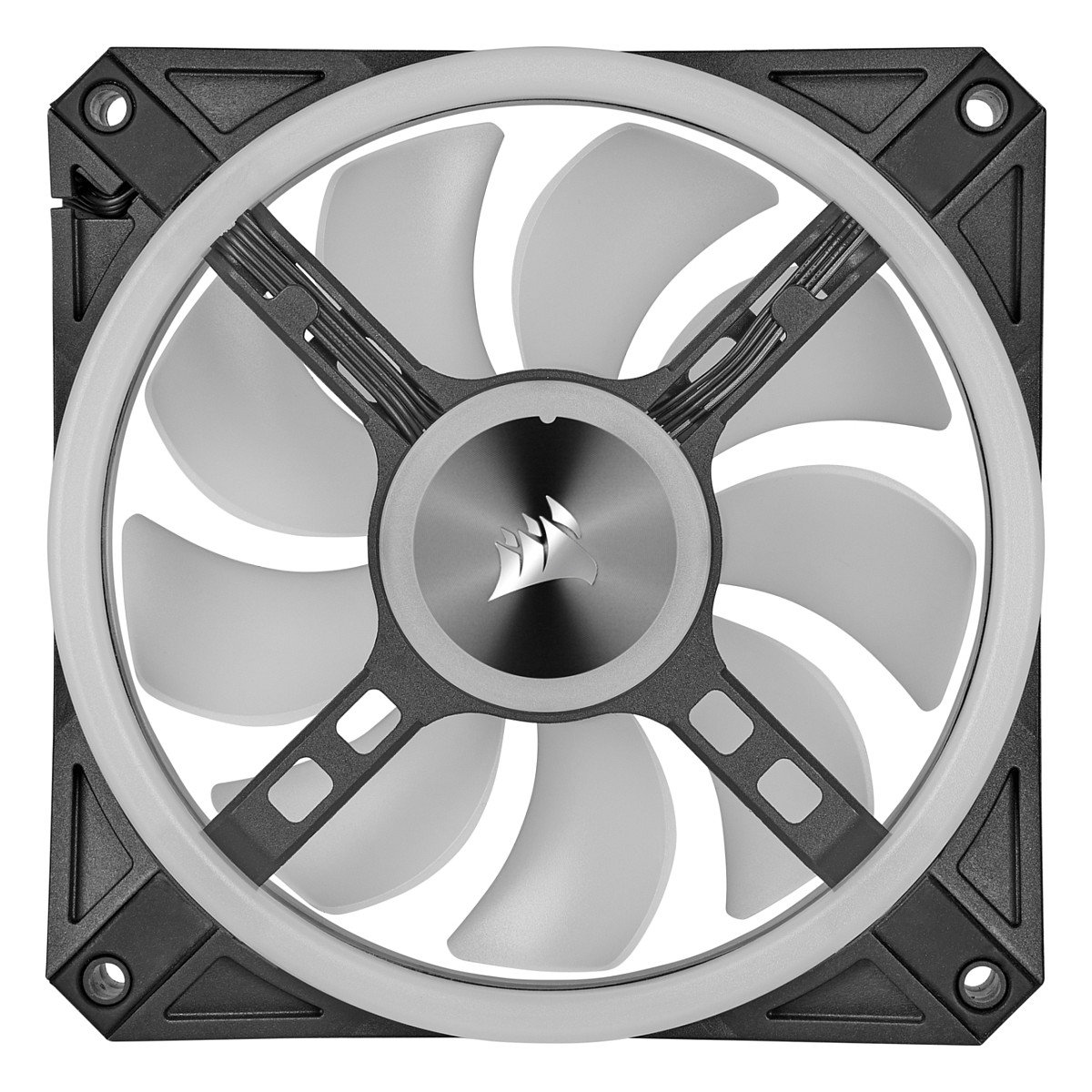 Ftohës për Kasë Corsair iCUE QL140 RGB / 140mm / 550-1250 RPM / RGB / PWM / 2-Pack – Zezë - 8