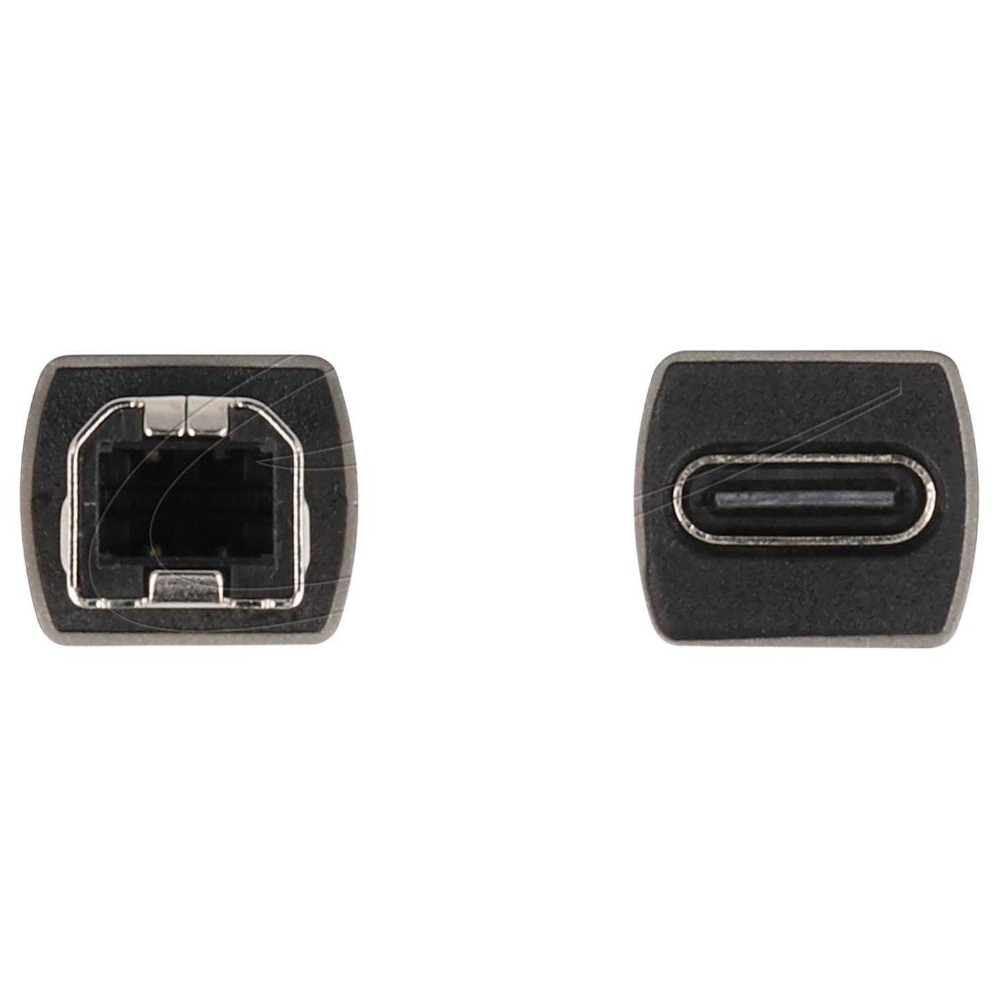 Kabllo & Adapter USB DeLOCK 65839 / USB-C në USB-B / USB 2.0 - Antracit - 2