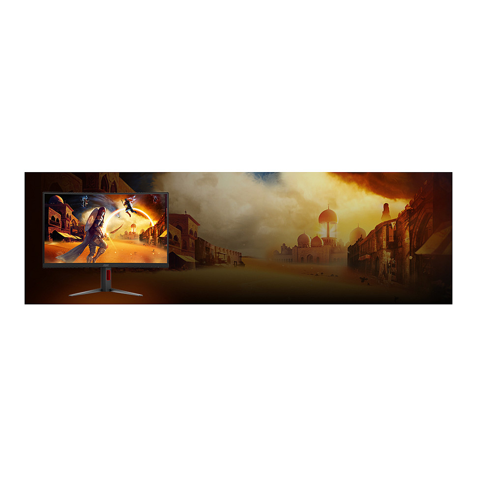 Monitor Gaming AOC G4 C27G4Z2 / 27" / Full HD VA Curved / 240Hz / 1ms / - Zezë+Kuqe - 5