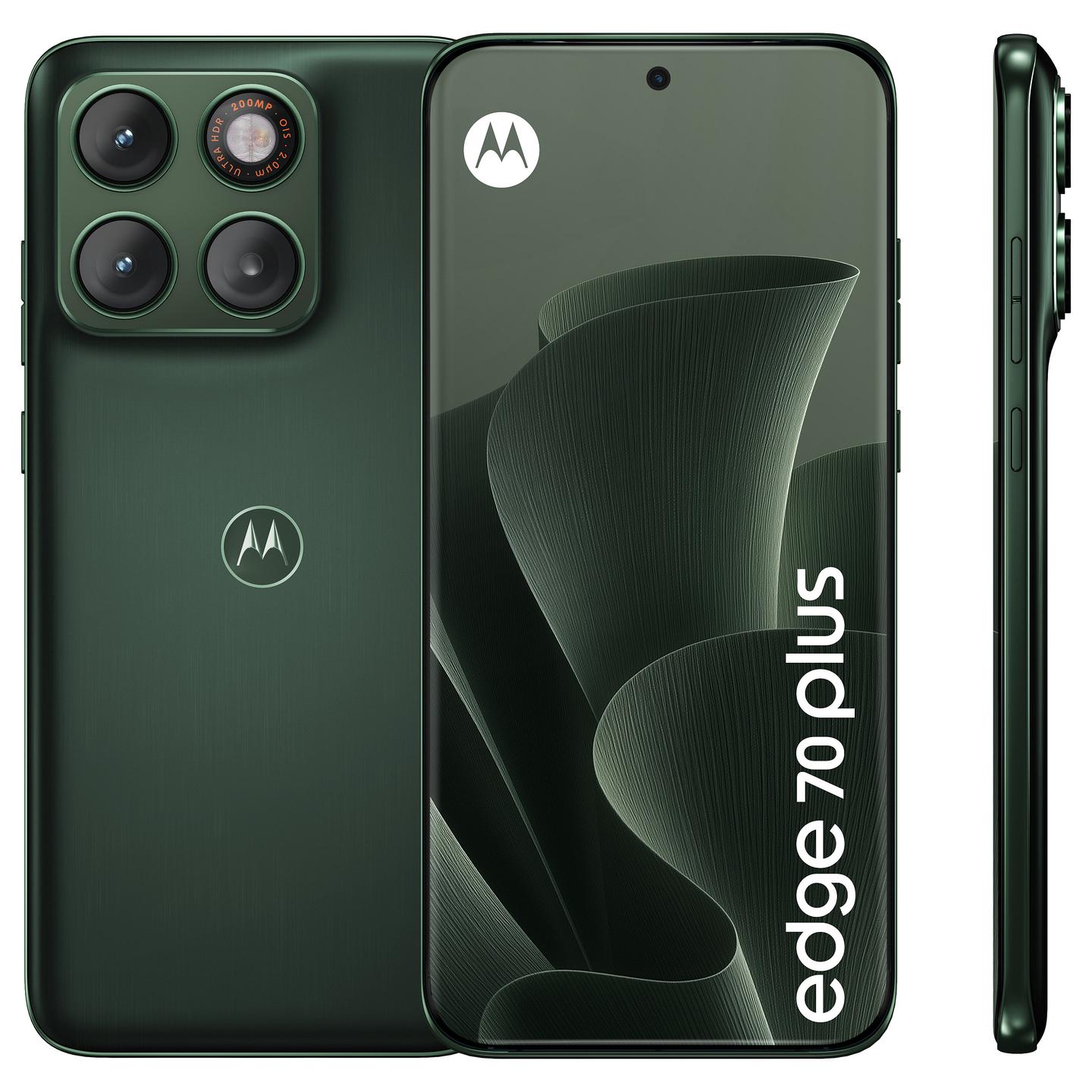 Telefon Motorola Edge 70 Plus, 6.78", Extreme AMOLED, 144Hz, 8GB, 256GB, Snapdragon 7s Gen 3, Dual SIM, 5G - Gjelbër - 2