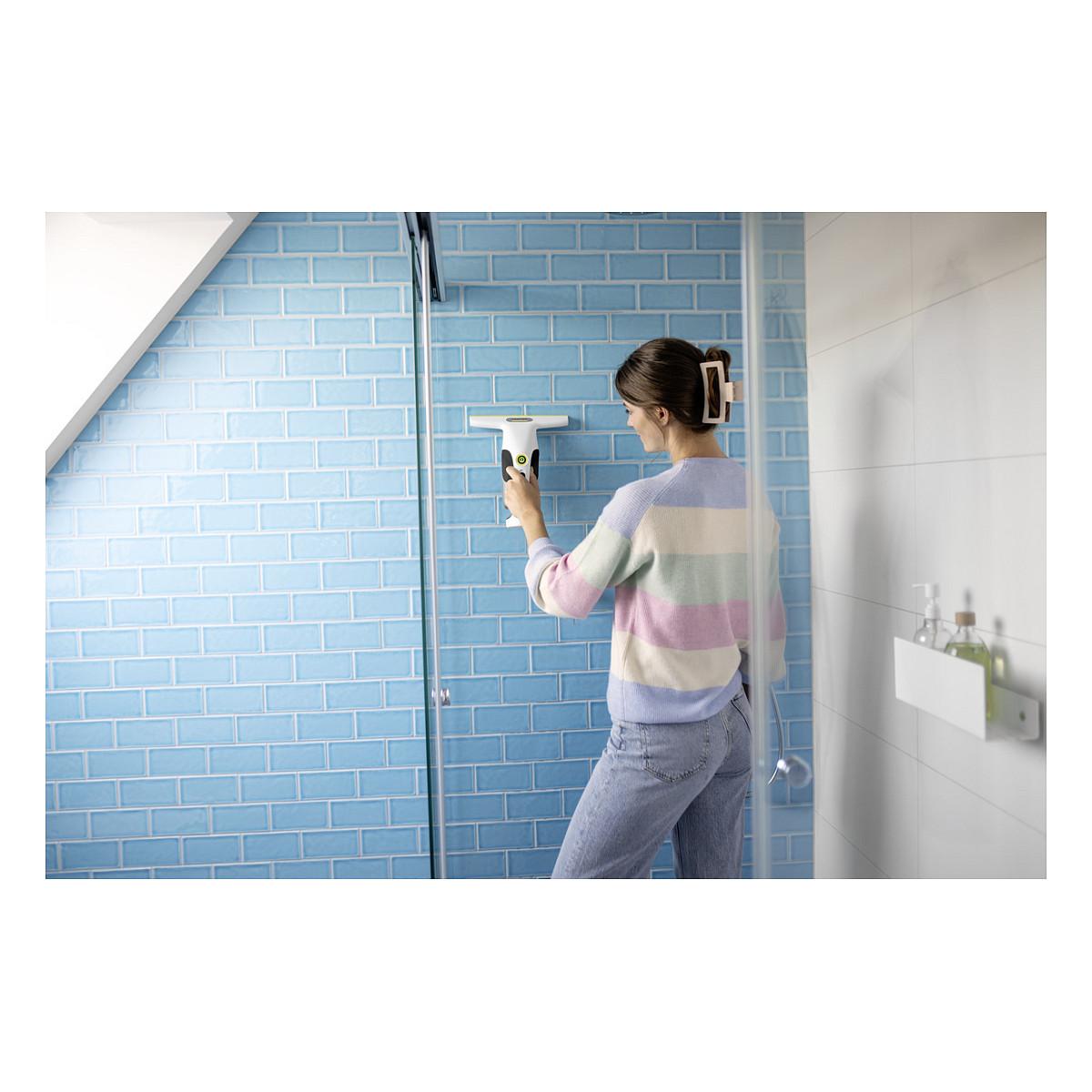 Pastrues Elektrik për Xhama Kärcher WV 1 Compact Care / 25min / 100ml / 250mm / Li-Ion – Bardhë - 6