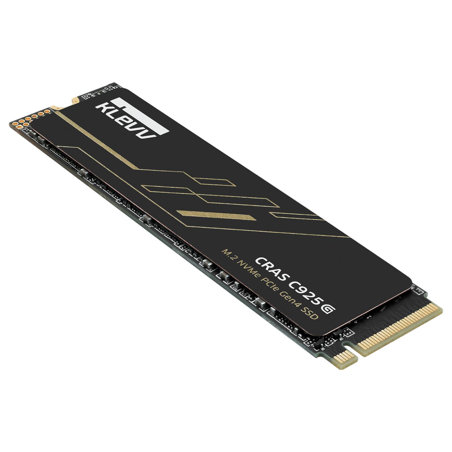 SSD e Brendshme KLEVV CRAS C925G, 1TB, M.2 2280, PCIe 4.0 x4 NVMe, 7400MB/s Read, 6300MB/s Write - 8