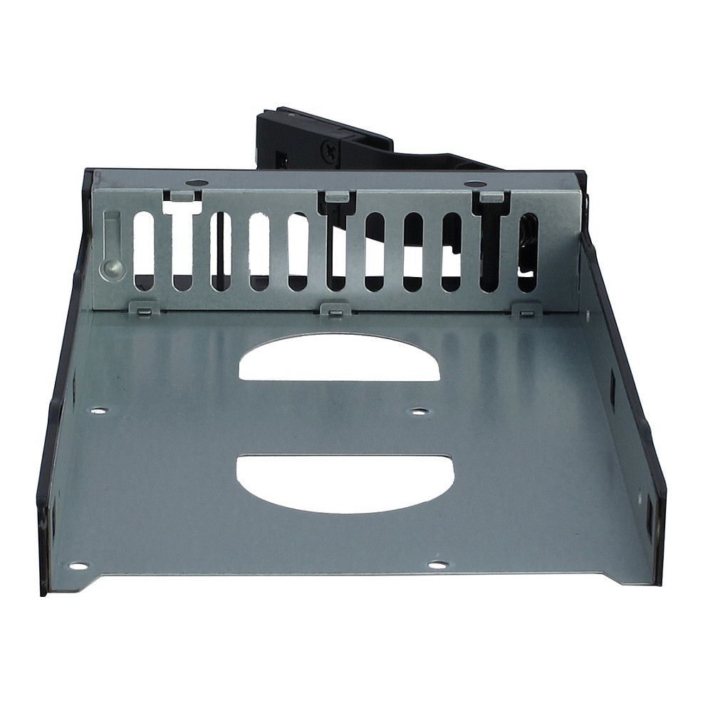 Kasë PC Inter-Tech IPC SC-4004 / USFF / Mini-ITX / 4x Hot-Swap 2.5"/3.5" / 1x 120mm Fan - Zezë - 9