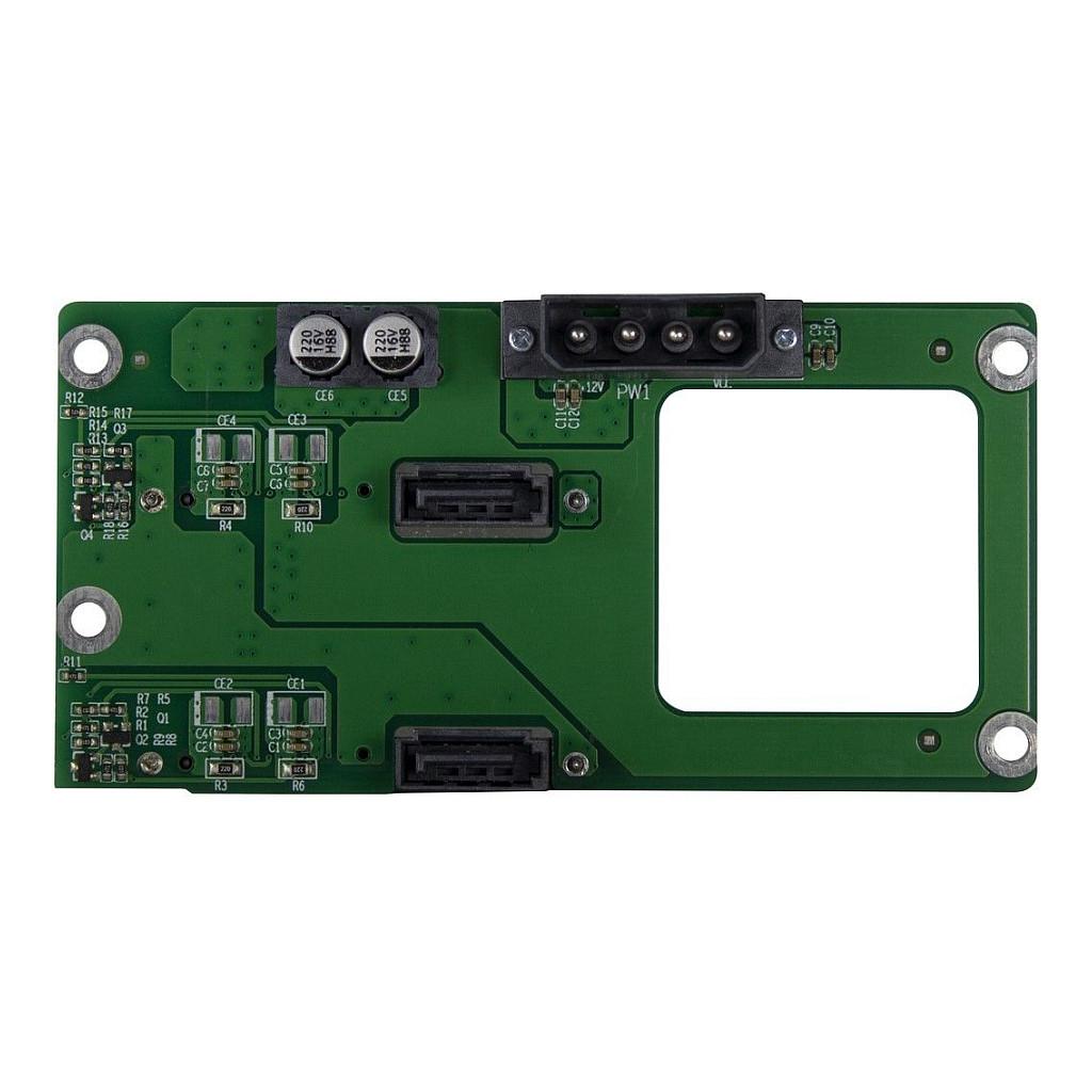 Kasë Inter-Tech SC-2100, Mini-ITX, Mini-Tower, 2x Hot-Swap 2.5"/3.5", 1x Hot-Swap 2.5", USB 3.0, USB 2.0 - Zezë - 8