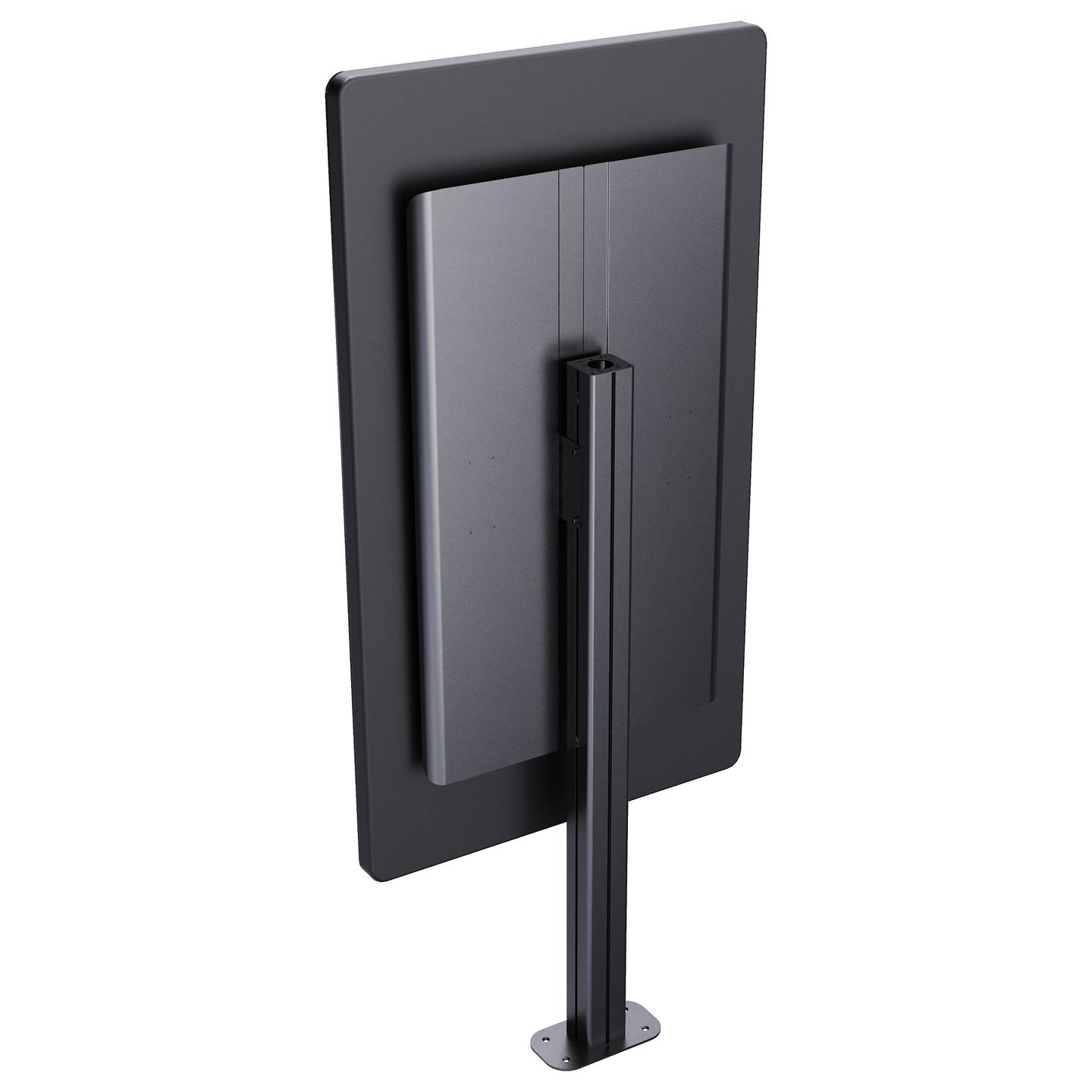 Mbajtëse për Monitor Vision VFM-F1, 55"-85", VESA deri 600 × 400mm, deri 80kg, fikse në dysheme - Zezë - 7