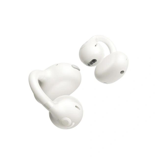 Kufje pa kabllo Baseus Bass BC1 / Open-Ear / Bluetooth 6.0 / 12 mm / AI Bass / Multipoint / 4 Mikrofona – Bardhë - 4