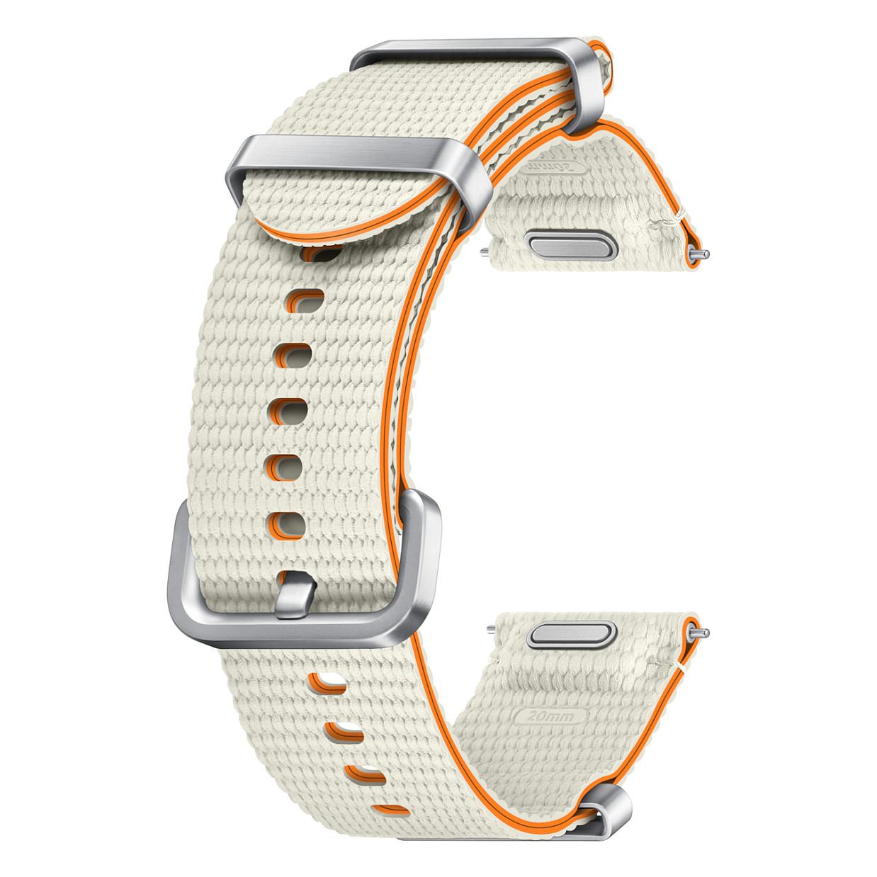 Rrip për Orë Samsung Athleisure Band / S/M / 20 mm / Galaxy Watch4/5/6/7 - Krem - 3