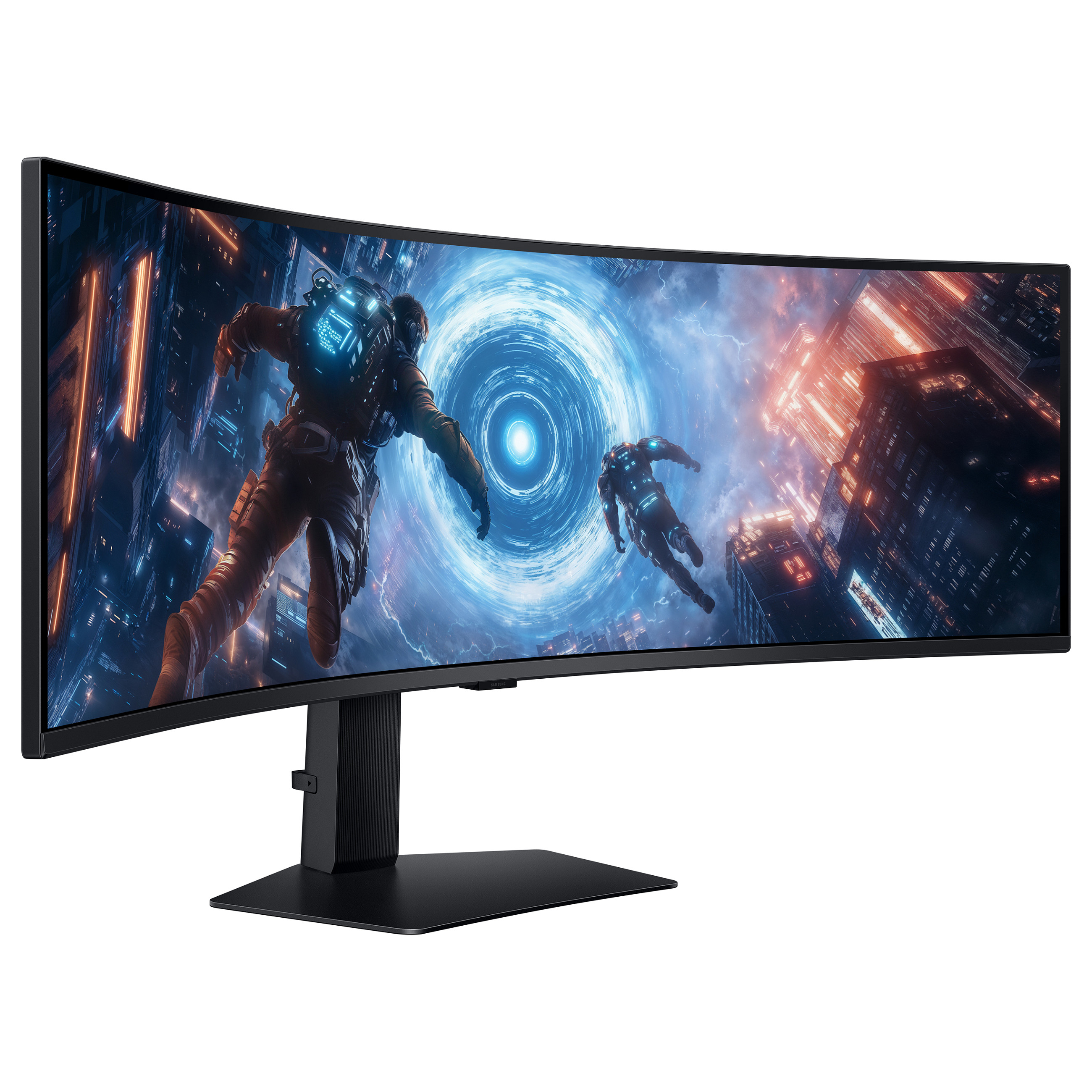 Monitor Gaming Samsung G91F / 49" / Dual QHD LCD Super Ultra Wide / 144Hz / 1ms / HDMI+DP+USB - Zezë - 4