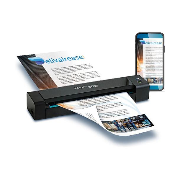 Skaner Dore I.R.I.S. IRIScan Anywhere 6 WiFi Duplex / A4 / CIS / 1200 DPI / Duplex / 15 ppm / Wi-Fi / USB-C / 260 Faqe - Zezë - 2