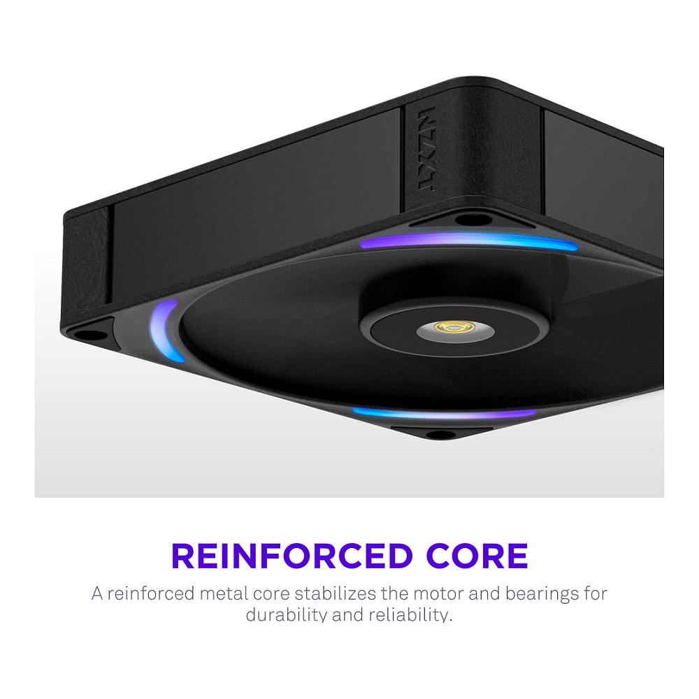 Ftohës për Kasë NZXT F140X, 140mm - Zezë - 8