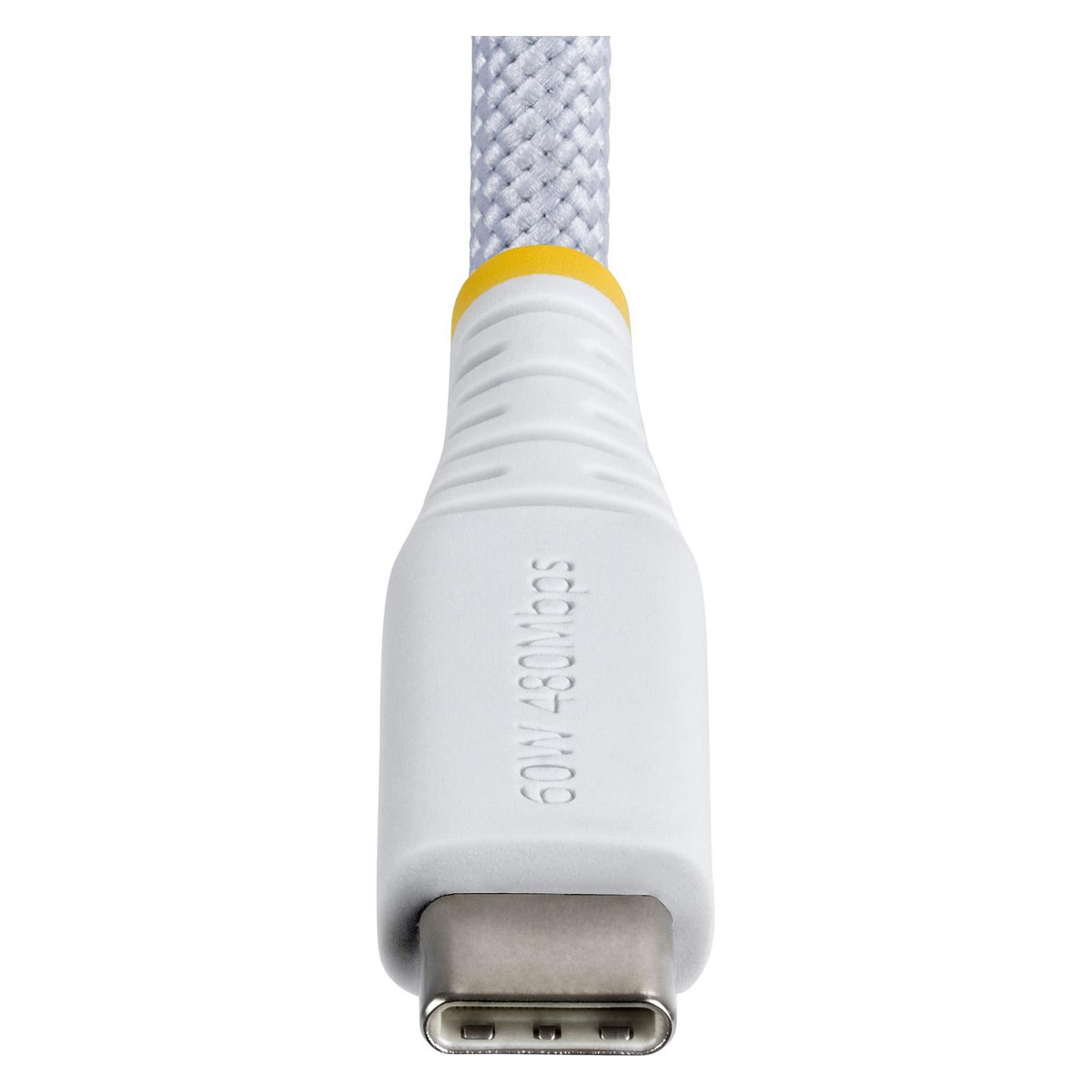Kabllo USB StarTech.com USB2CC30CMNCBR / USB-C në USB-C / 0.3m / USB 2.0 / 60W / 3A - Zezë - 4