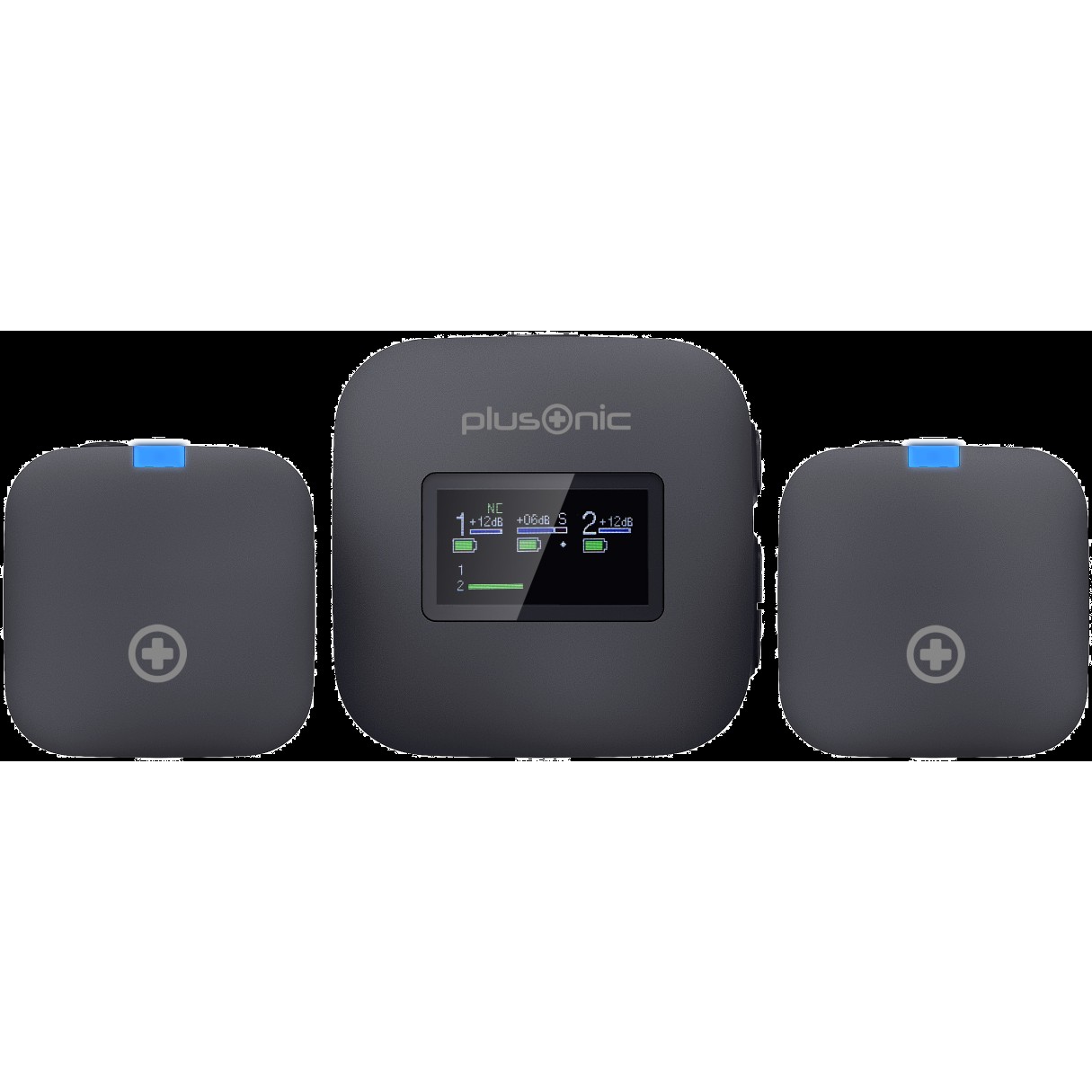 Mikrofon Wireless Plusonic Kit PS‑TDS8 – USB‑C / Lightning / 3.5mm Klinke – WiFi – ALLTRAVEL - 2