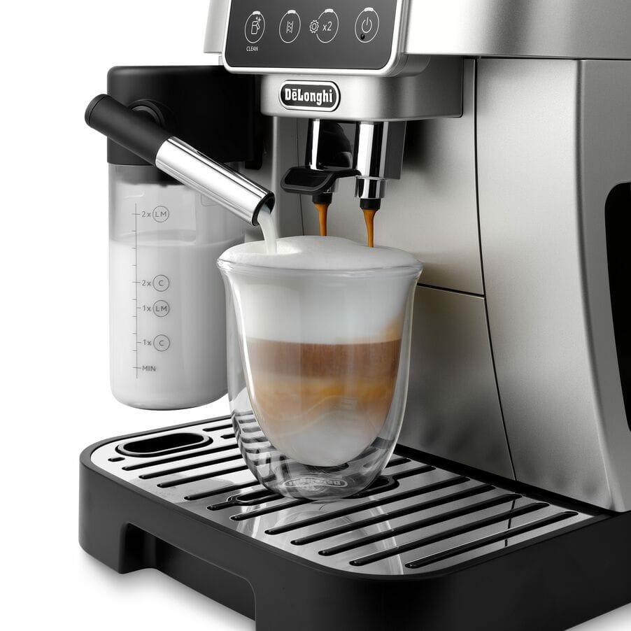 Aparat për Kafe De’Longhi Magnifica Start / ECAM220.80.SB / 13 Nivele / 1.8L / 15 Bar – Zezë/Argjendtë - 2