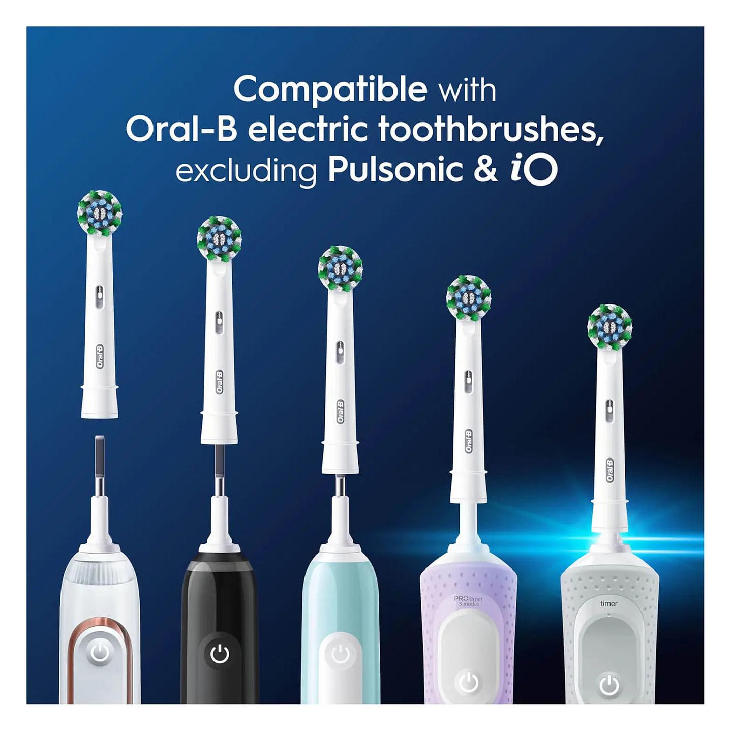 Aksesorë për kujdesin oral Oral-B Pro CrossAction Aufsteckbrsten 12er (wei, Frustfreie Umverpackung) – Bardhë - 6