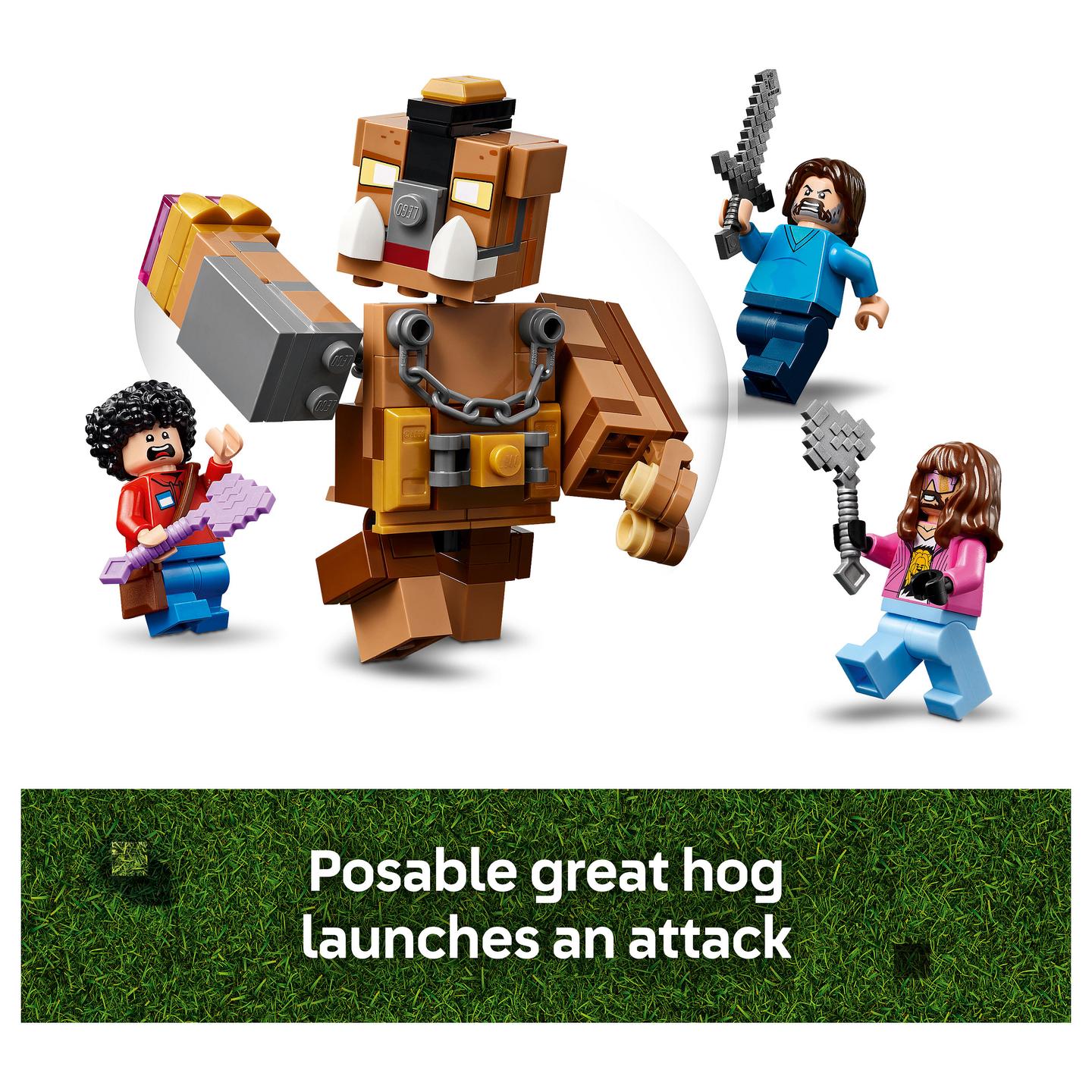 LEGO Minecraft Woodland Mansion Fighting Ring - 28