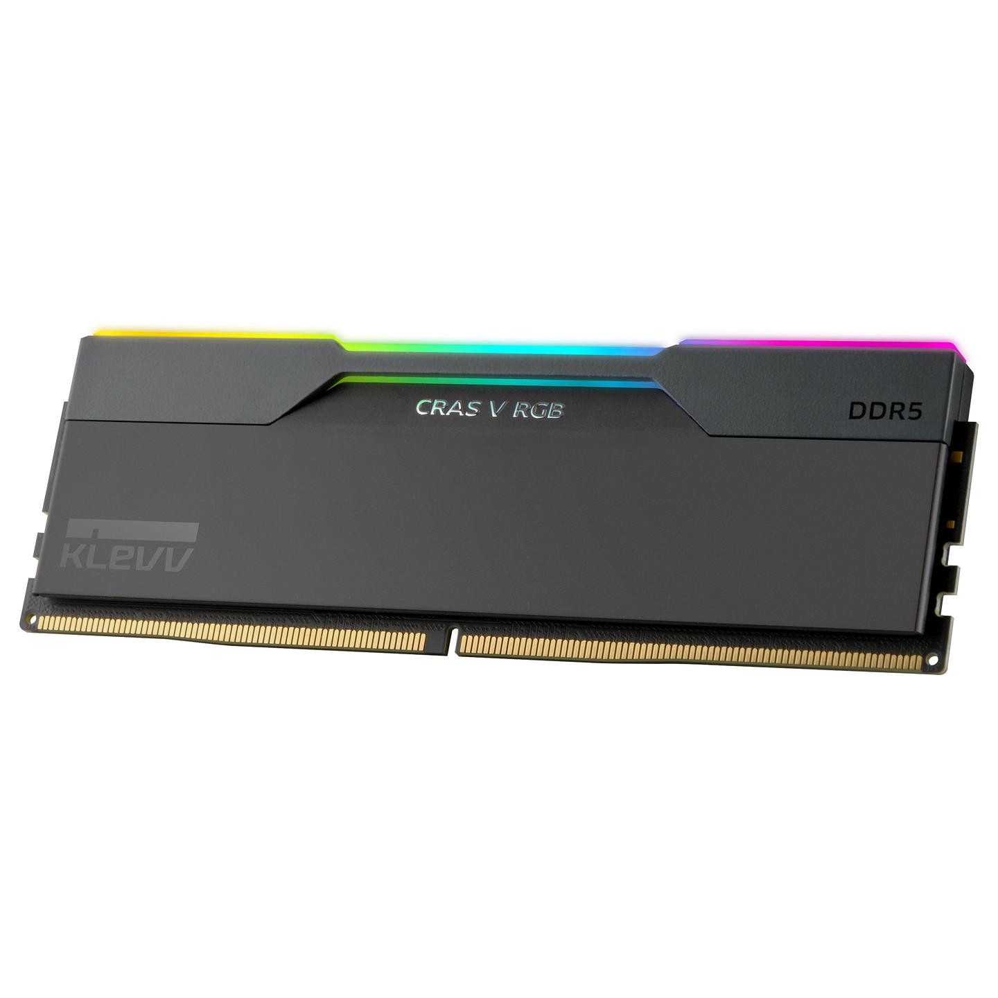 RAM Memorie KLEVV CRAS V RGB, 64GB (2 × 32GB), DDR5, 6000MT/s, CL30-36-36-76, Intel XMP 3.0, AMD EXPO - Zezë - 8