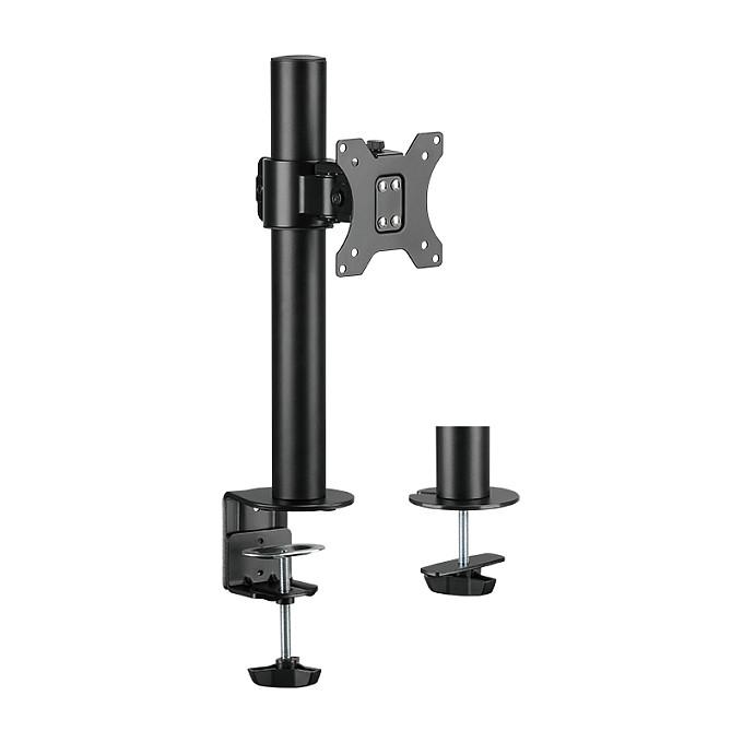 Mbajtëse për Monitor LogiLink BP0103 / 1 Monitor / 17–32" / deri 9kg / VESA 75x75 & 100x100 / Rotacion 360° - Zezë