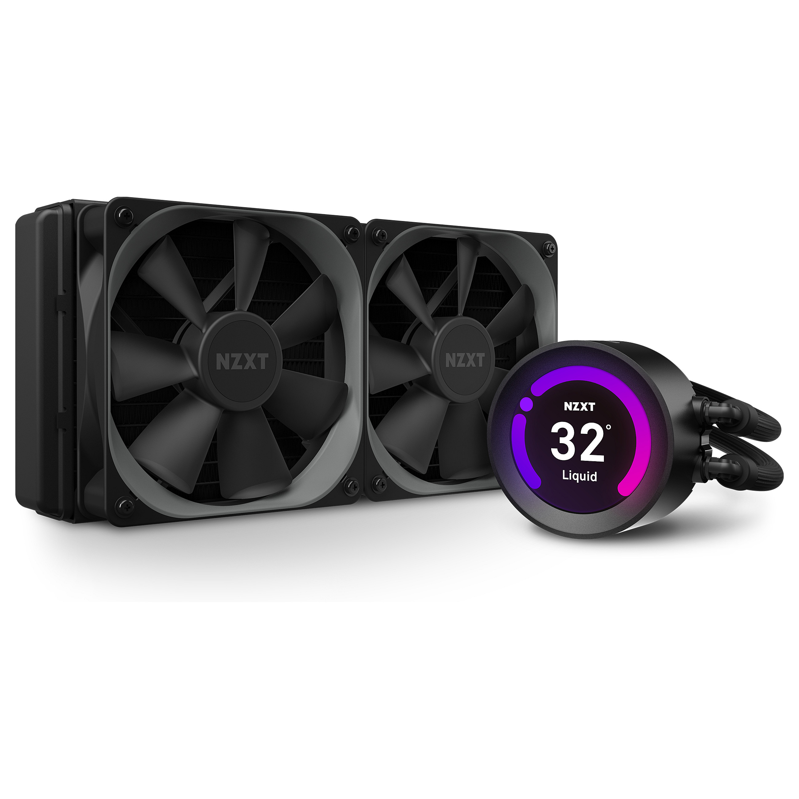 Ftohës për Procesor NZXT Kraken Z53 RGB / 240mm / AIO / LCD – Zezë