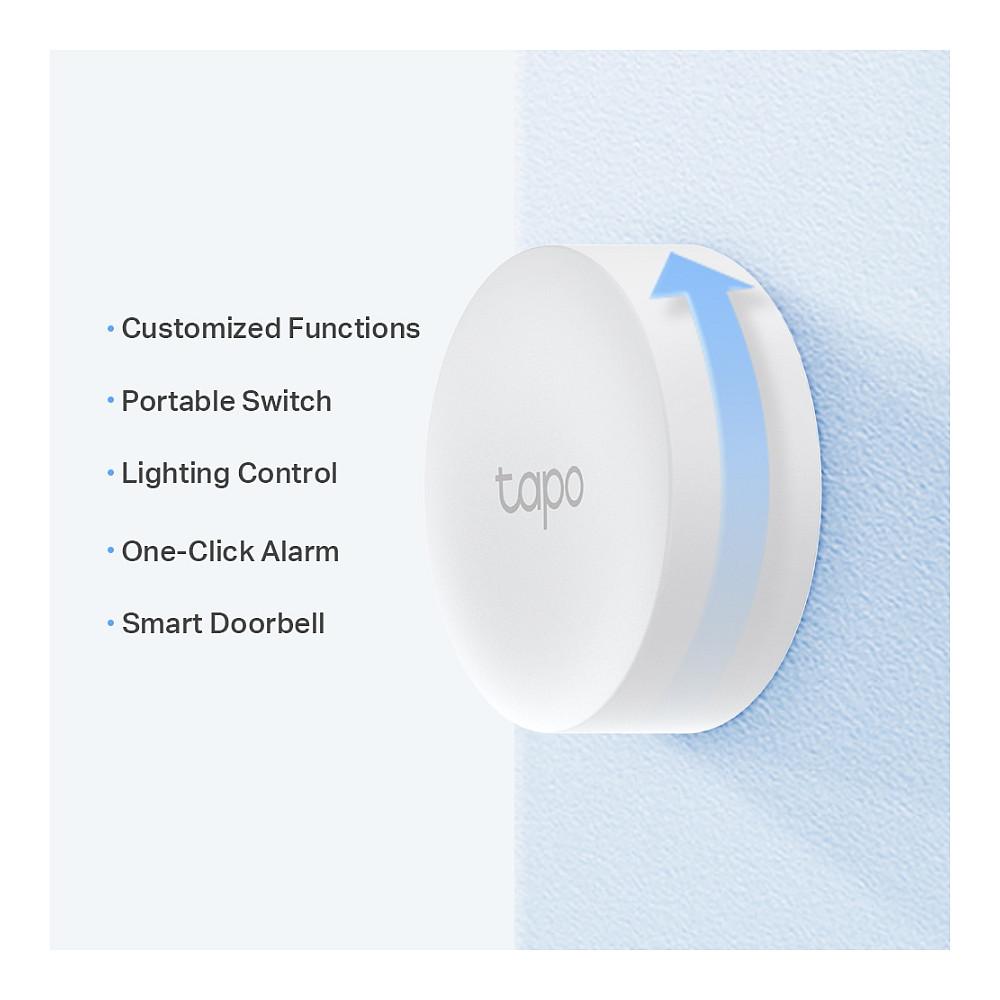 Buton Inteligjent TP-Link Tapo S200B, Wireless 868 MHz, CR2032, Kontroll me Prekje dhe Rrotullim - Bardhë - 3