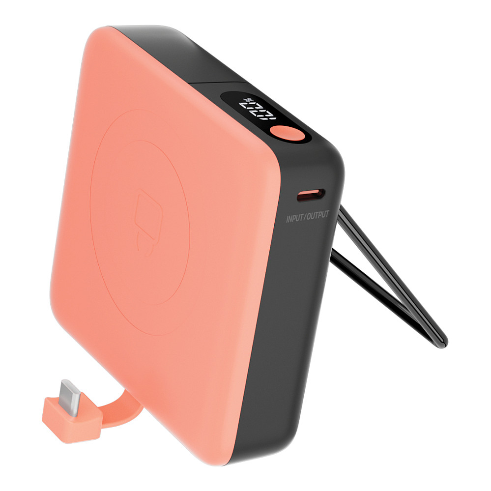 Powerbank Venom VS4957 / Nintendo Switch 2 / 20000mAh / Kickstand / LED - Zezë/Portokalli