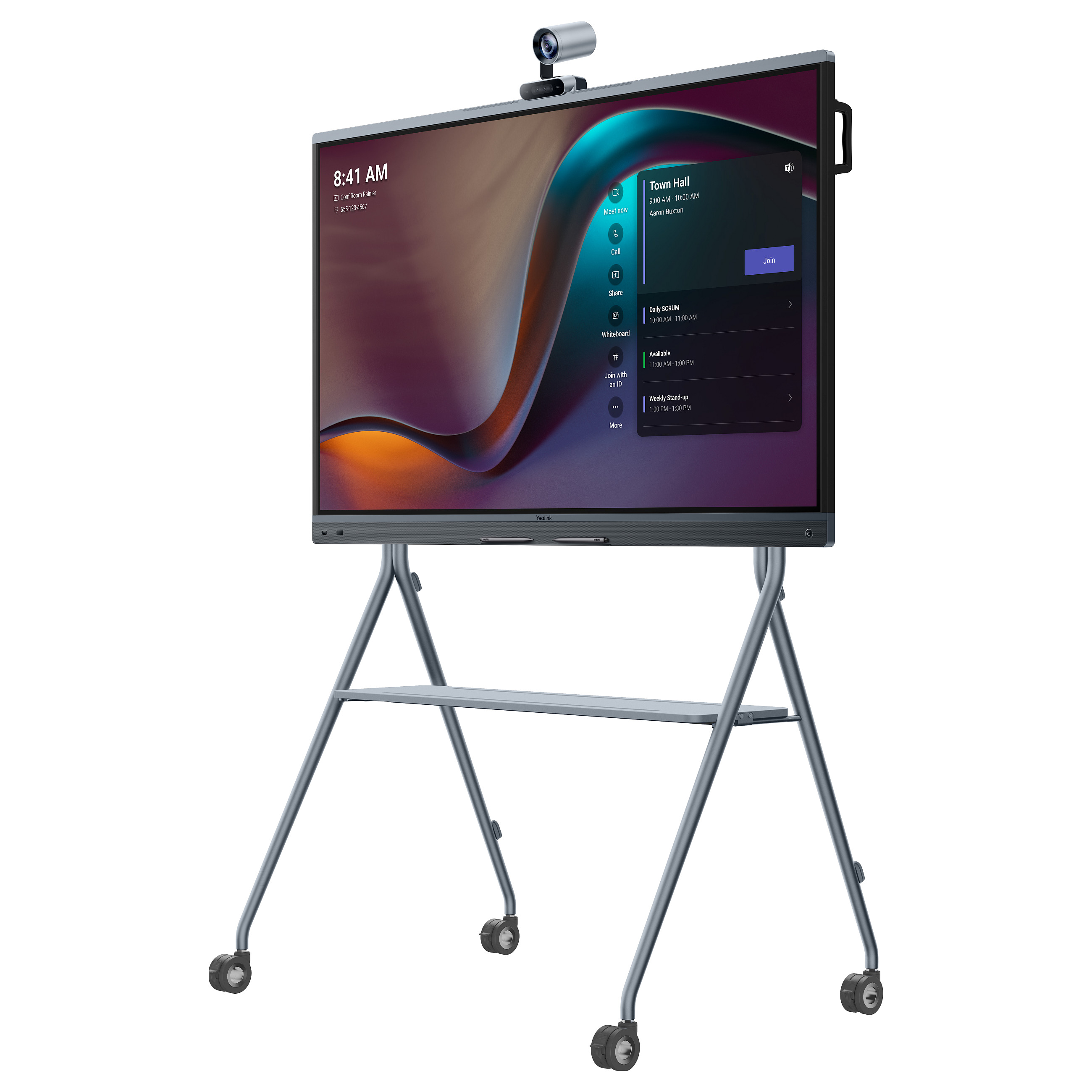 Sistem për Konferencë Yealink MeetingBoard Pro 86 / 86" / 4K / Android - Hiri - 3