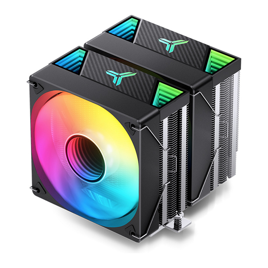 Ftohës për Procesor Jonsbo CR-3000 / Dual Tower / 260W TDP / 2×120mm PWM Fan / ARGB – Zezë - 5