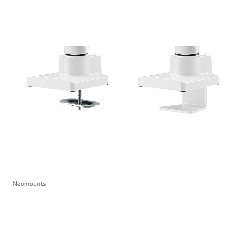Mbajtëse për Monitor Neomounts NM-D775WHITEPLUS / 1 Monitor / 10"-49" / 18kg / Gas Spring / Clamp-Grommet / Tilt ±45° / Swivel 360° / Rotacion 180° - E bardhë - 9