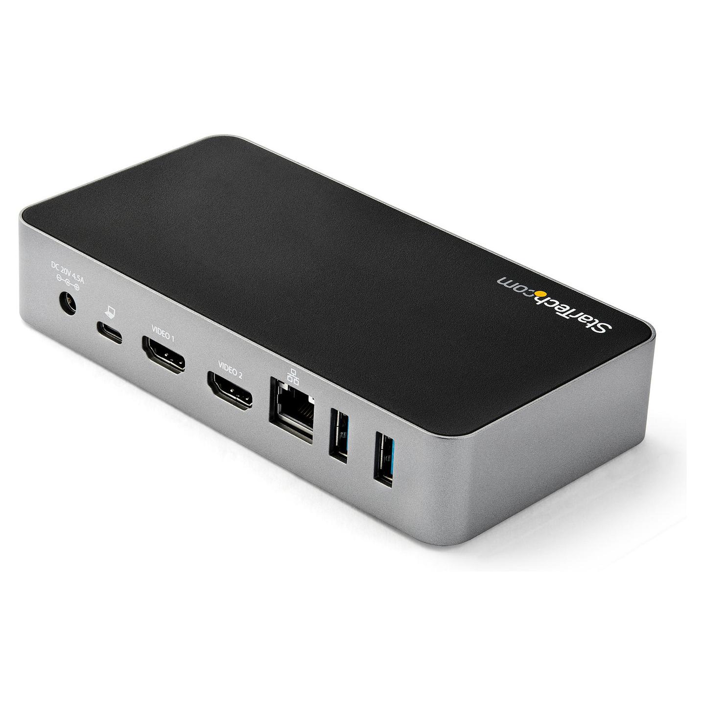 Docking Station StarTech.com DK30CHHPDEU, USB-C, 2x HDMI Full HD, 3x USB-A, 1x USB-C, Gigabit Ethernet, Power Delivery 65W - Gri/Zezë - 2