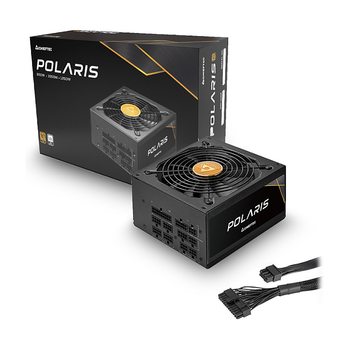Furnizues Energjie Chieftec POLARIS PPS-1050FC / 1050W / ATX / 80 PLUS Gold / Fully Modular - Zezë - 6