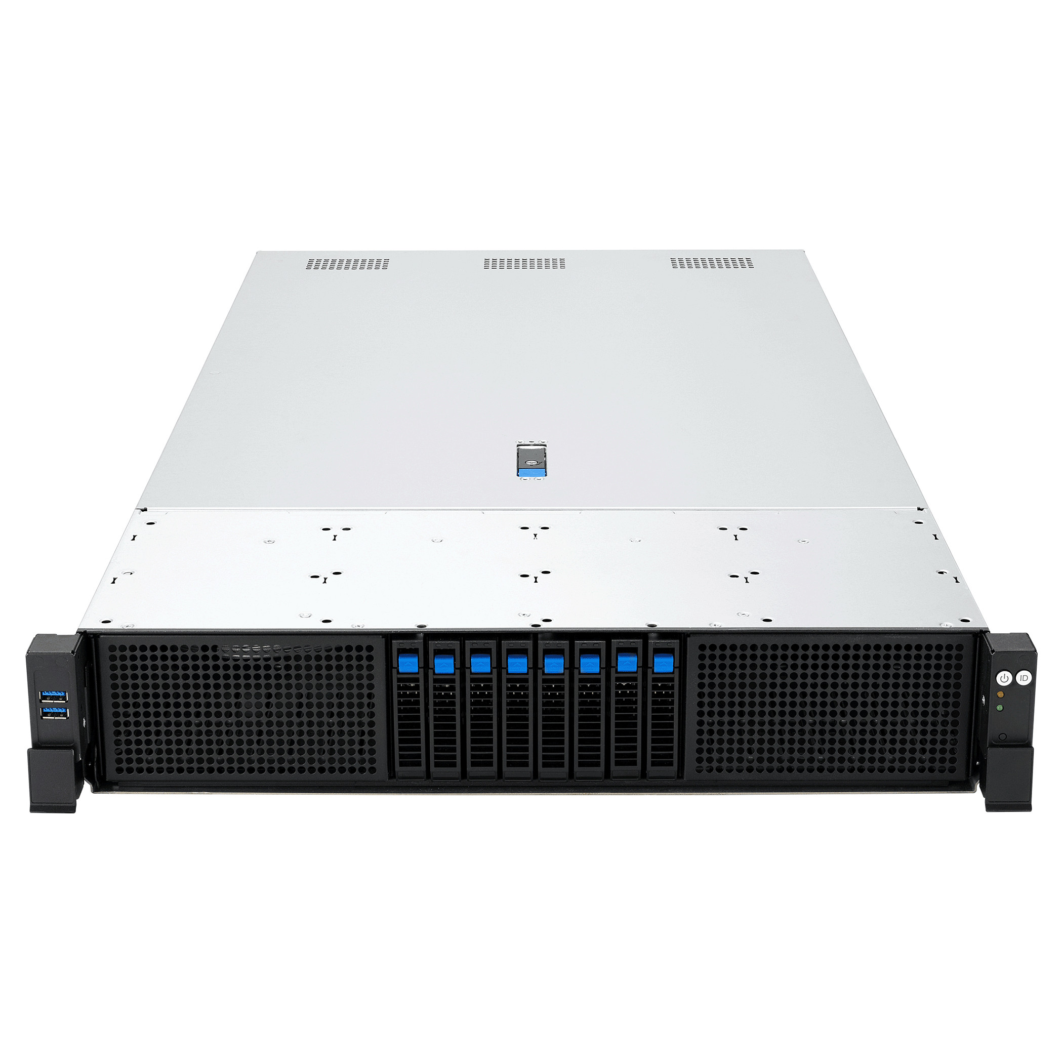 ASUS RS720A-E13-RS8U Rack Server 2U – AMD EPYC 9005 Series, 8x NVMe, DDR5 RDIMM, OCP 3.0, 2700W Redundant PSU - 2