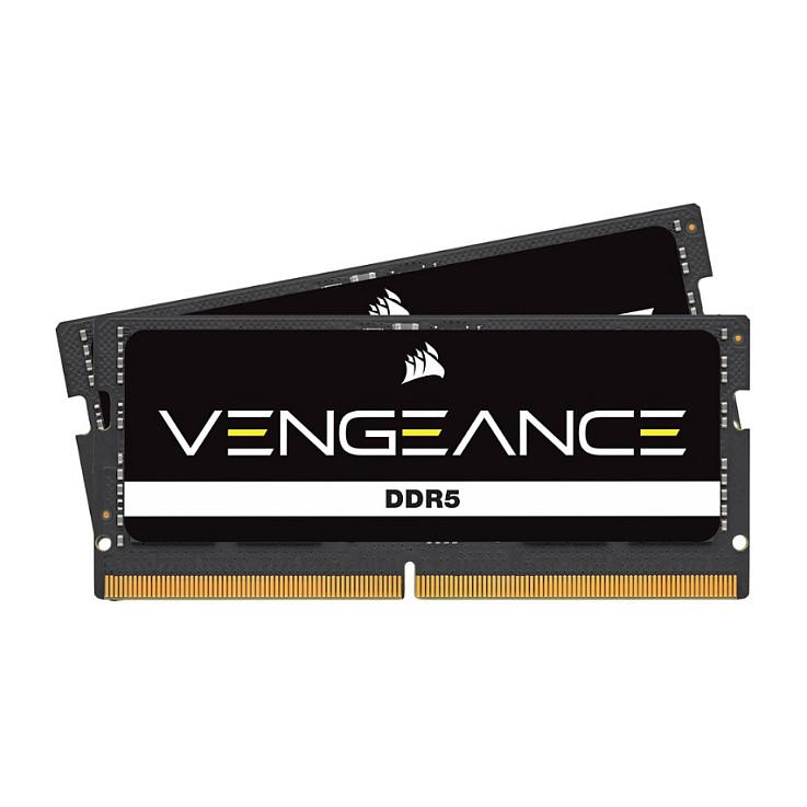 RAM Memorie CORSAIR Vengeance, 16GB (2 × 8GB), DDR5, 4800MT/s, CL40-40-40-77, SO-DIMM, 1.1V - Zezë