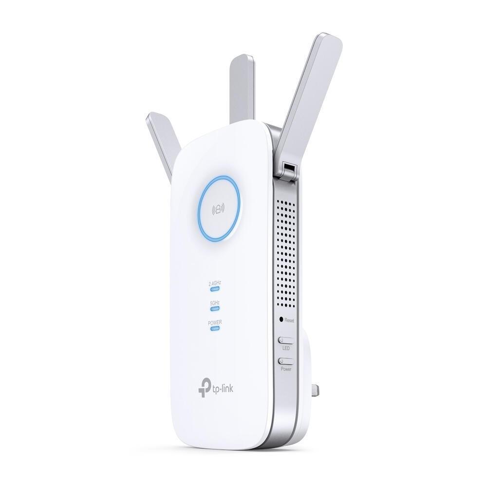 TP-Link RE550 / Wi-Fi 5 / AC1900 / Dual-Band / 1900Mbps / 3×3 MU-MIMO / Beamforming / 3× Antena të jashtme / 1× Gigabit Ethernet - Bardhë - 4