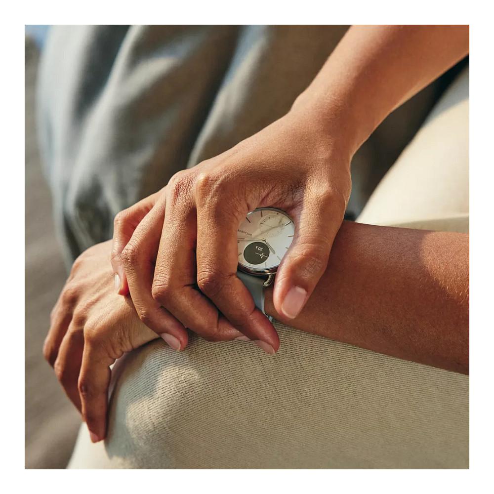 Orë e mençur Withings ScanWatch 2 / 38mm / Grayscale OLED 0.63" / GPS i lidhur / Bluetooth Low Energy / 5 ATM - Bardhë/Argjend - 5