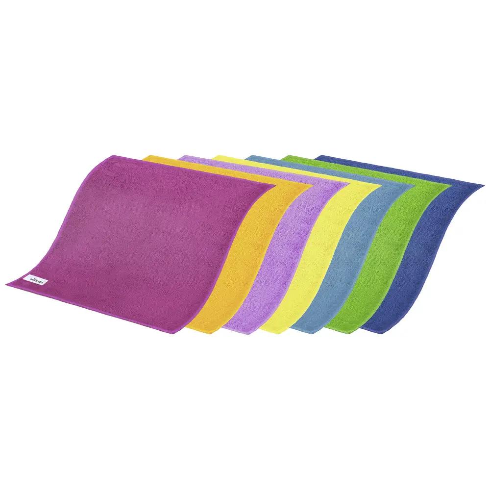 Lecka për Pastrim Vileda COLORS MAXI PACK / Mikrofibër / 30 × 30 cm / 14 copë - Shumëngjyrësh - 2
