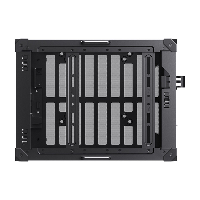 Kasë PC JONSBO C6 Handle / Mini Tower / Micro-ATX / Mini-ITX / Mesh - Zezë - 15