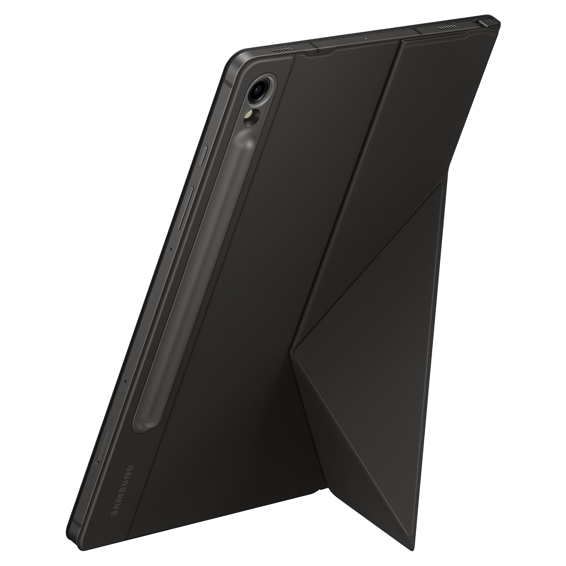 Case për Smart Book Samsung për Galaxy Tab S9 / 2 mënyra shikimi / Magnetik / Auto Wake & Sleep - Zezë - 6