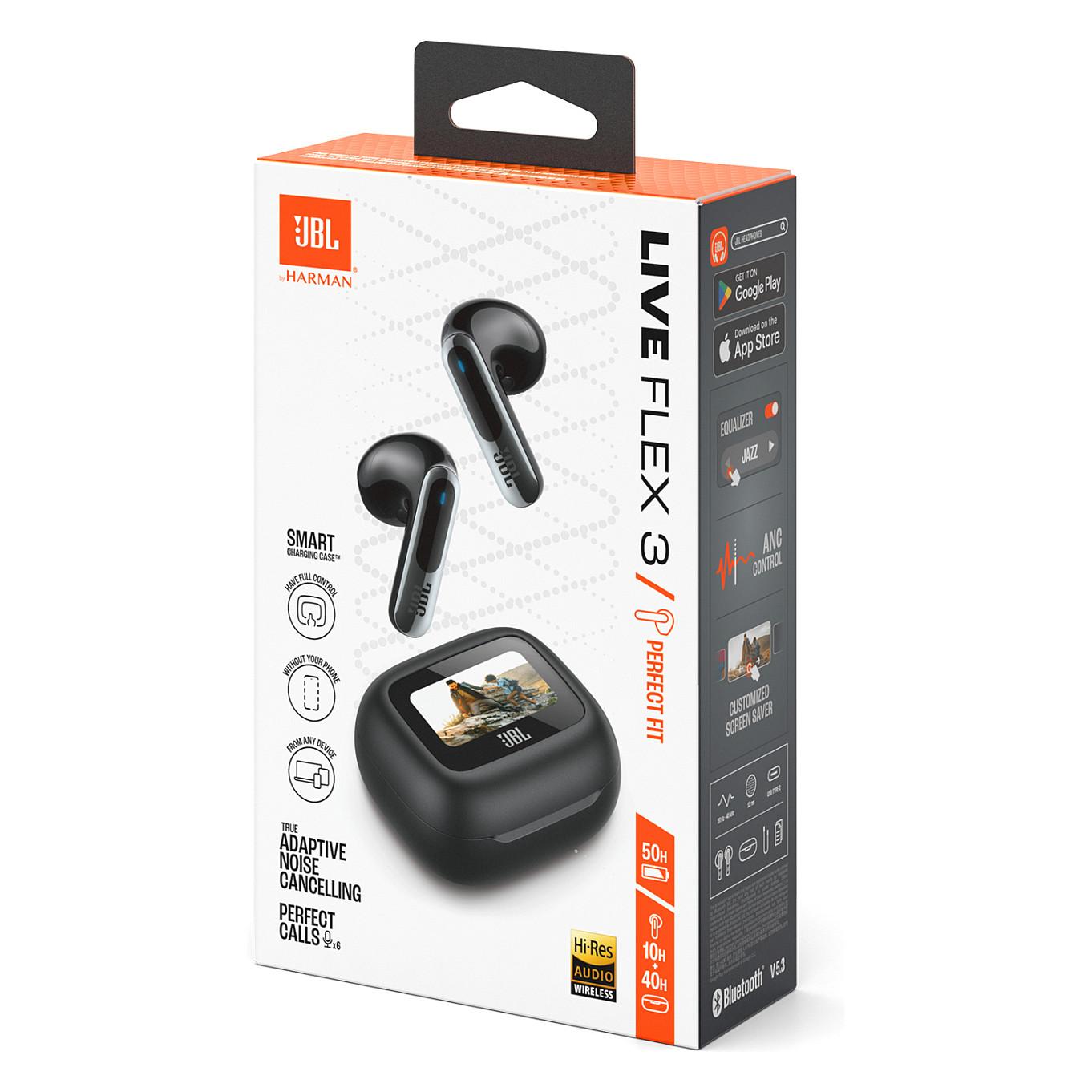 Kufje pa kabllo JBL Live Flex 3, Bluetooth 5.3, ANC, 12mm, 50 orë – Zezë - 12