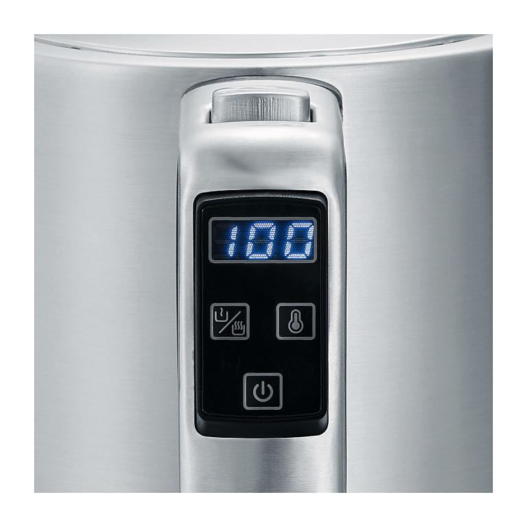 Çajnik Elektrik Severin WK 3418, 1.7L, 3000W, Temperaturë e Rregullueshme, 360° – Zezë, Argjend - 8