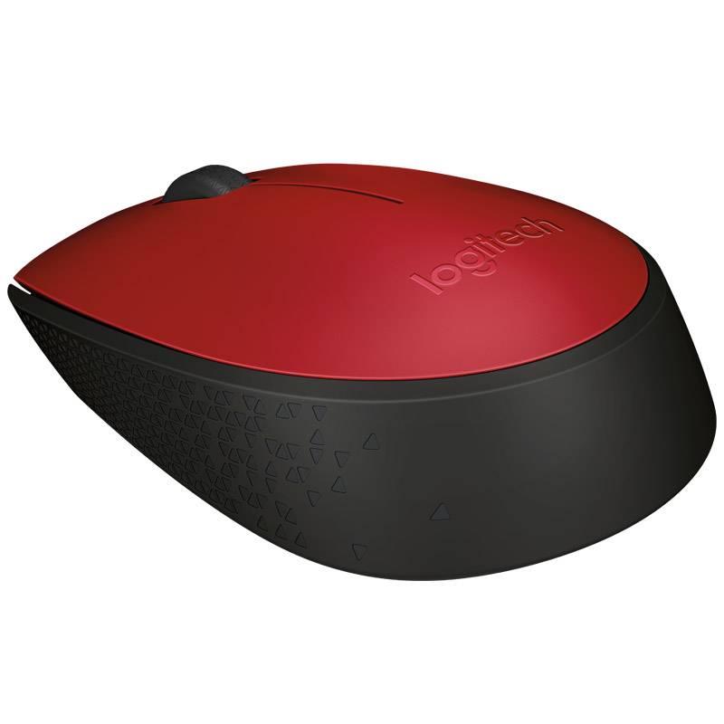 Maus pa kabllo Logitech M171 / Optik / 1000 DPI / USB Receiver - Kuqe/Zezë - 2