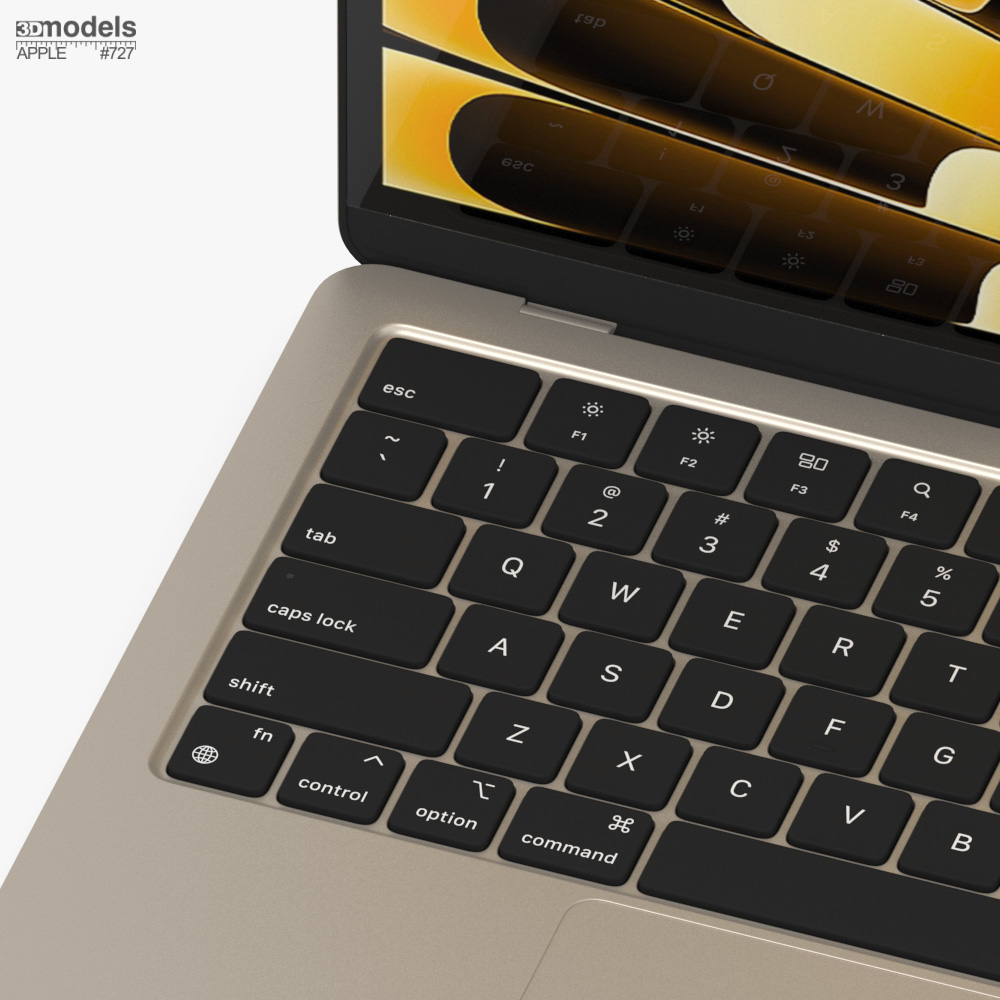 MacBook Air M5 13.6" / 10 CPU / 10 GPU / 16GB / 2TB - Starlight - 3