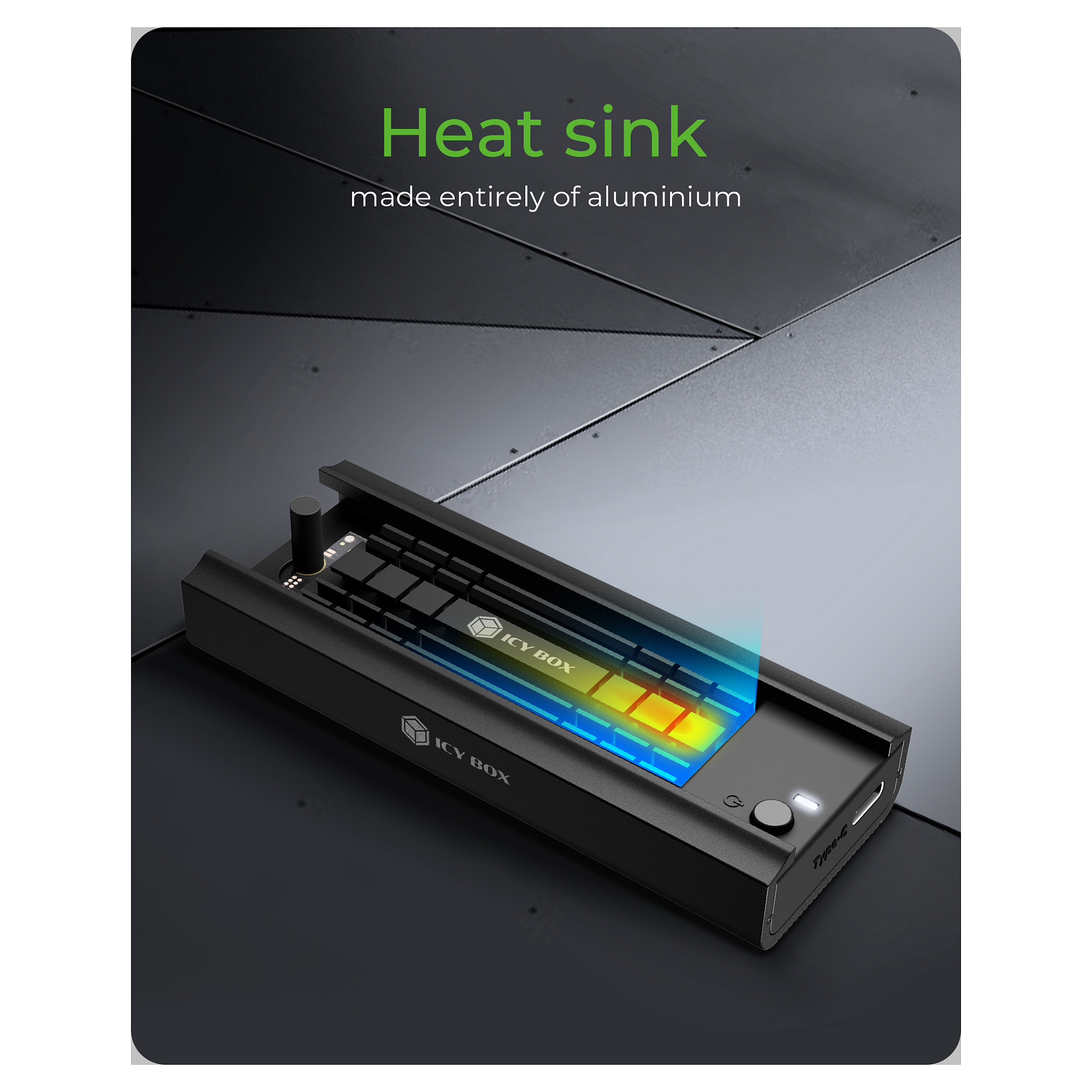 Docking Station ICY BOX IB-4013MCL-C4 / 4x M.2 NVMe / USB4 40Gbps / 1:3 Offline Clone – Zezë - 5