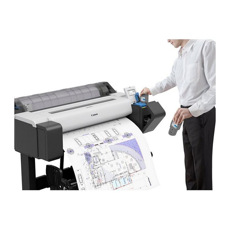 Printer Plotter Canon imagePROGRAF TM-350 / Inkjet 5 Ngjyra / 36" / 2400 à 1200 DPI / Me Stativ - Bardhë/Zezë - 5