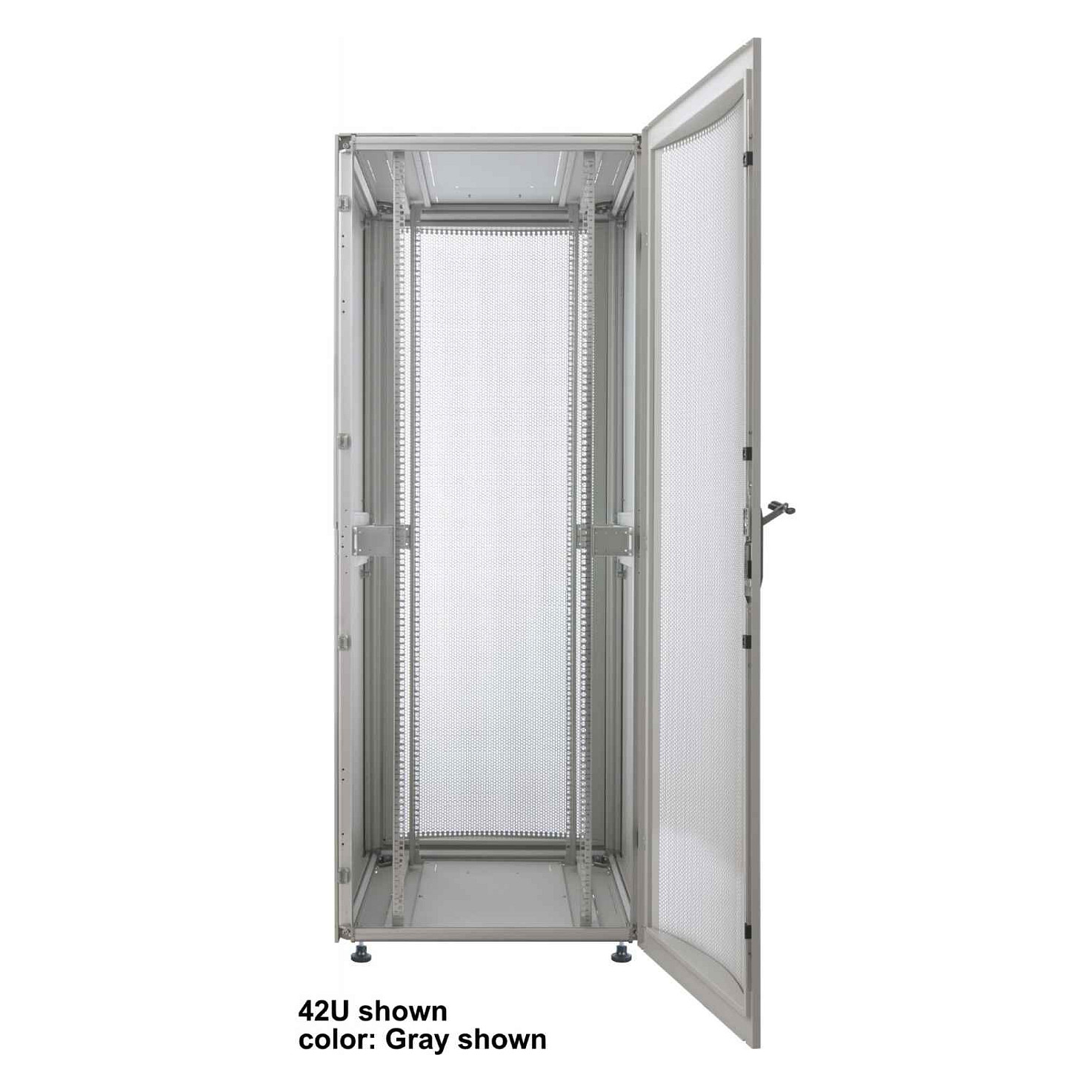 INTELLINET Premium Line 715560 Server Cabinet 19" / 36U / 1767×800×1000mm / 2000kg – Gri - 4