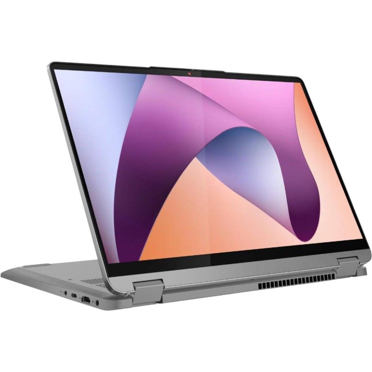 Laptop Lenovo IdeaPad Flex 5 14ABR8 / Ryzen 5 5625U / 16GB LPDDR4x / 512GB / 14" WUXGA Touch IPS / Radeon Graphics – Arctic Grey - 3