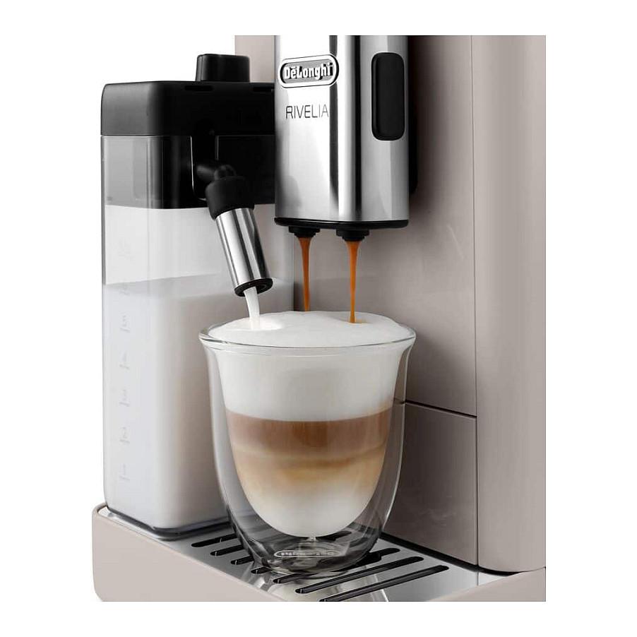 Aparat për Kafe Espresso Automatik De’Longhi Rivelia EXAM440.55.BG, 1450 W, 19 Bar, 1.4 L, LatteCrema – Bezhë - 4