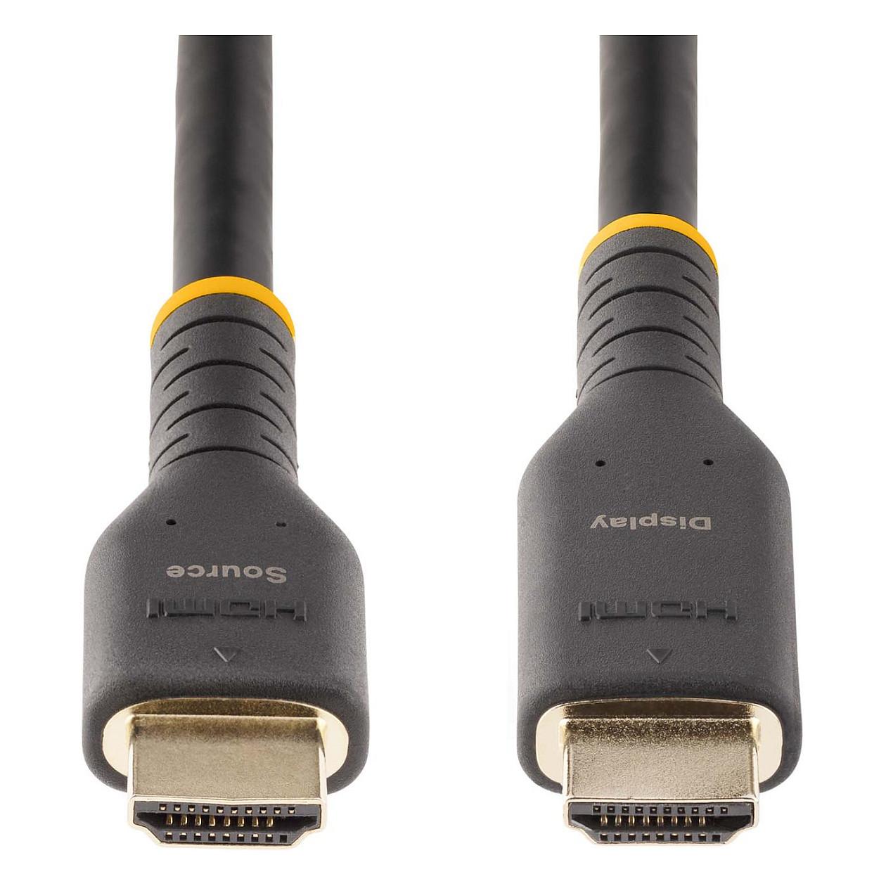 Kabllo HDMI StarTech.com RH2A-10M-HDMI-CABLE / HDMI në HDMI / 10m / HDMI 2.0 / 4K 60Hz / HDR10 - Zezë - 5