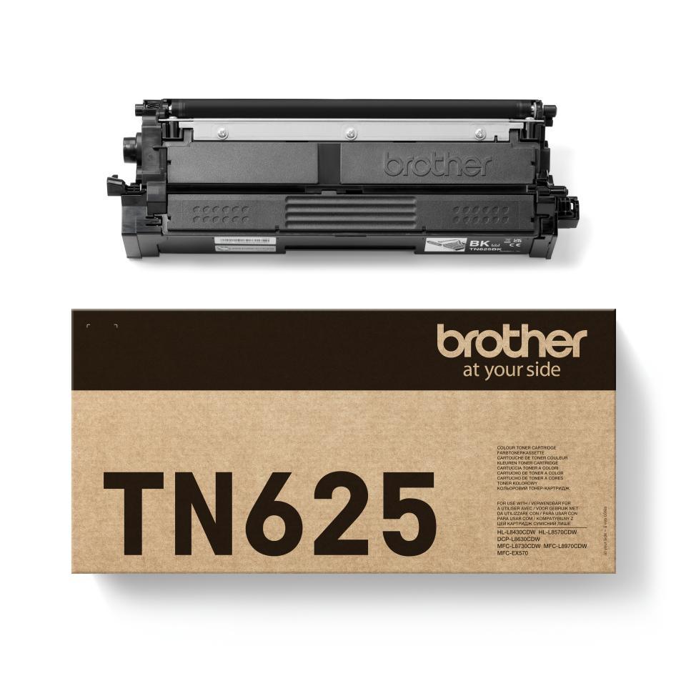 Toner Brother TN-625BK / 3,000 faqe – Zezë - 3