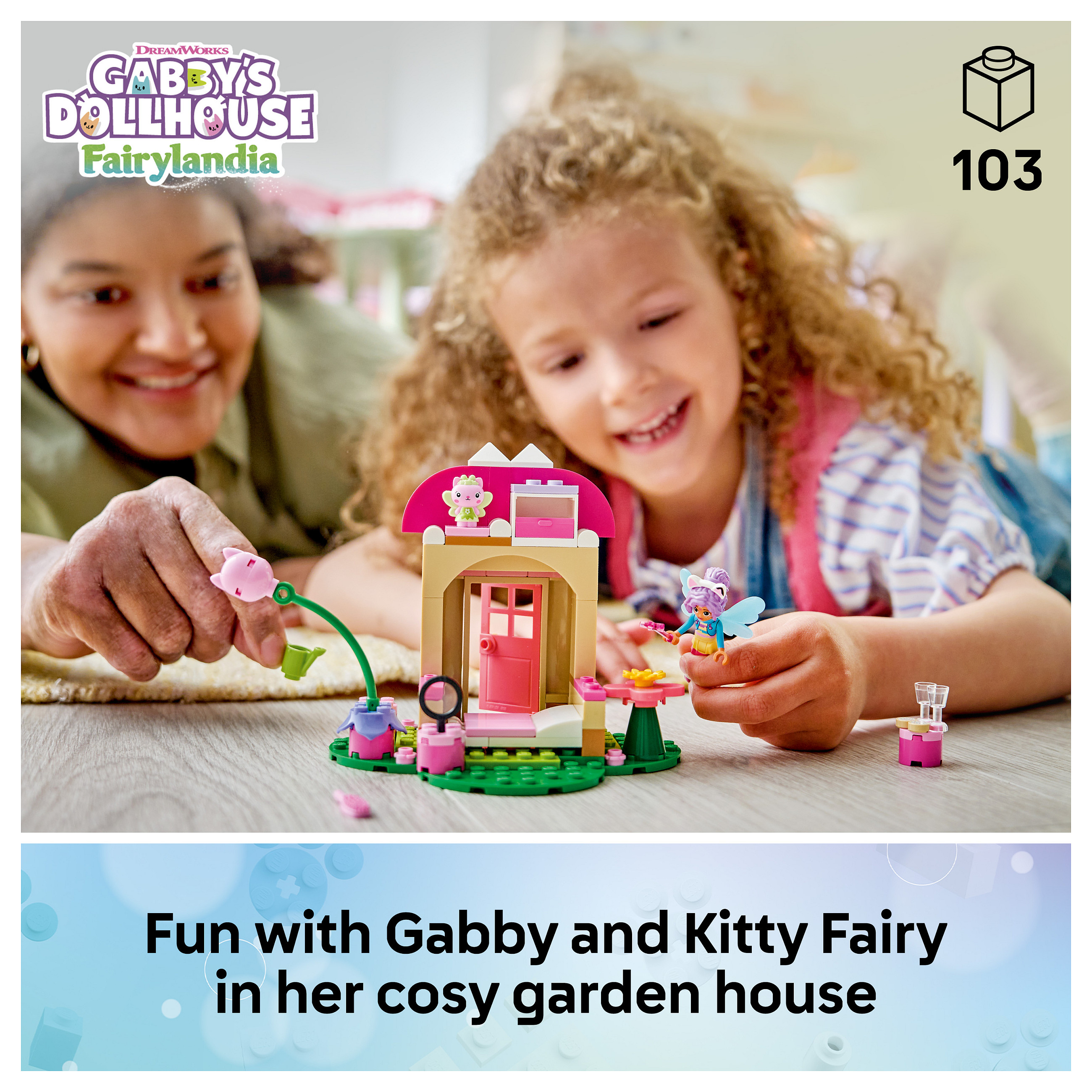 LEGO Kitty Fees Gartenhaus - 24